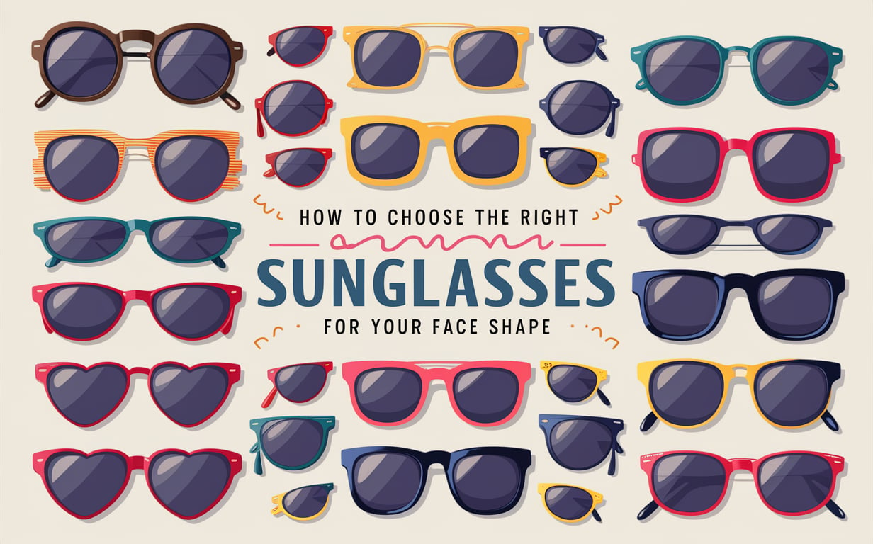 Right sunglasses for your face shape online