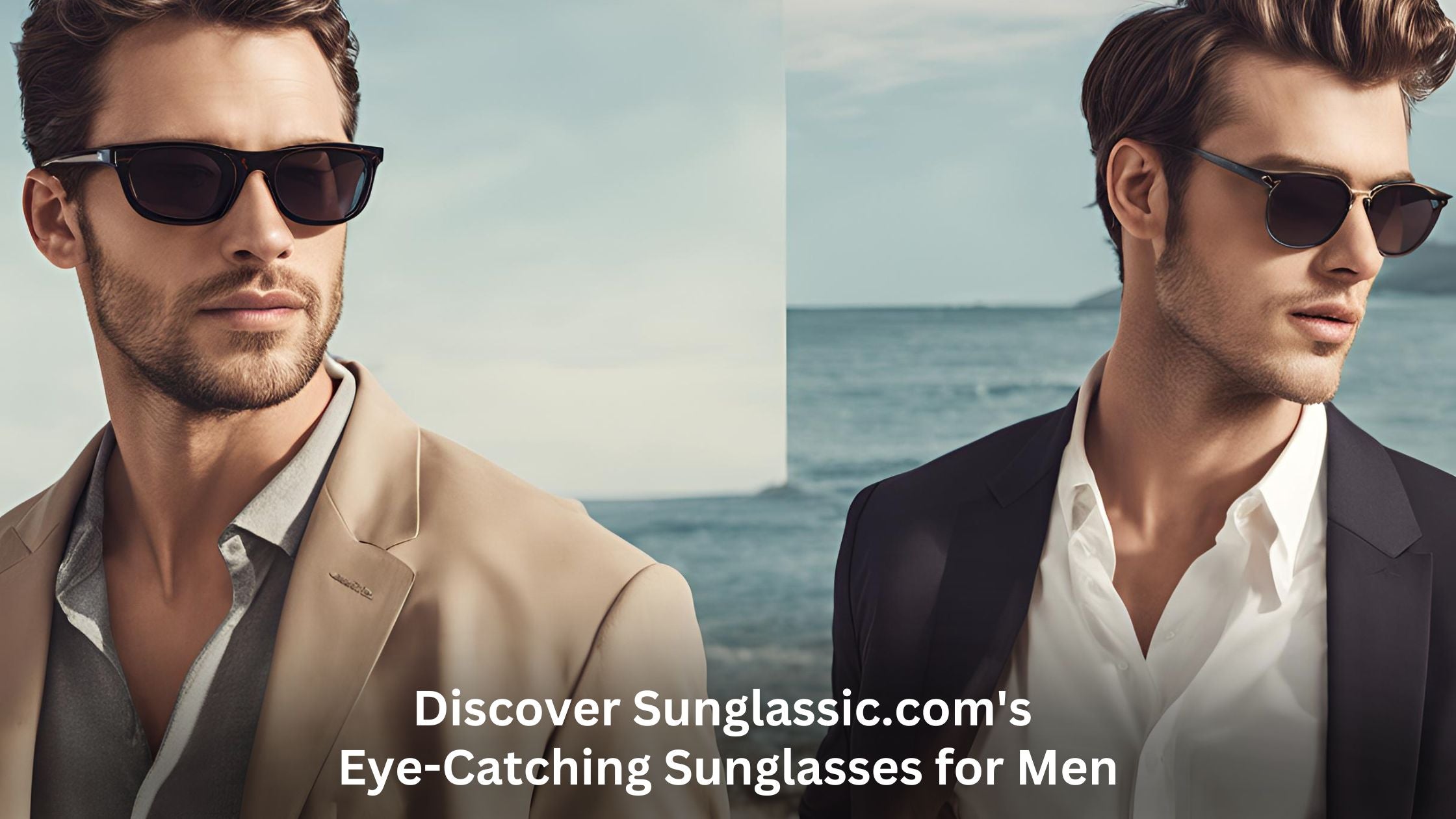Discover Sunglassic.com's Eye-Catching Sunglasses for Men