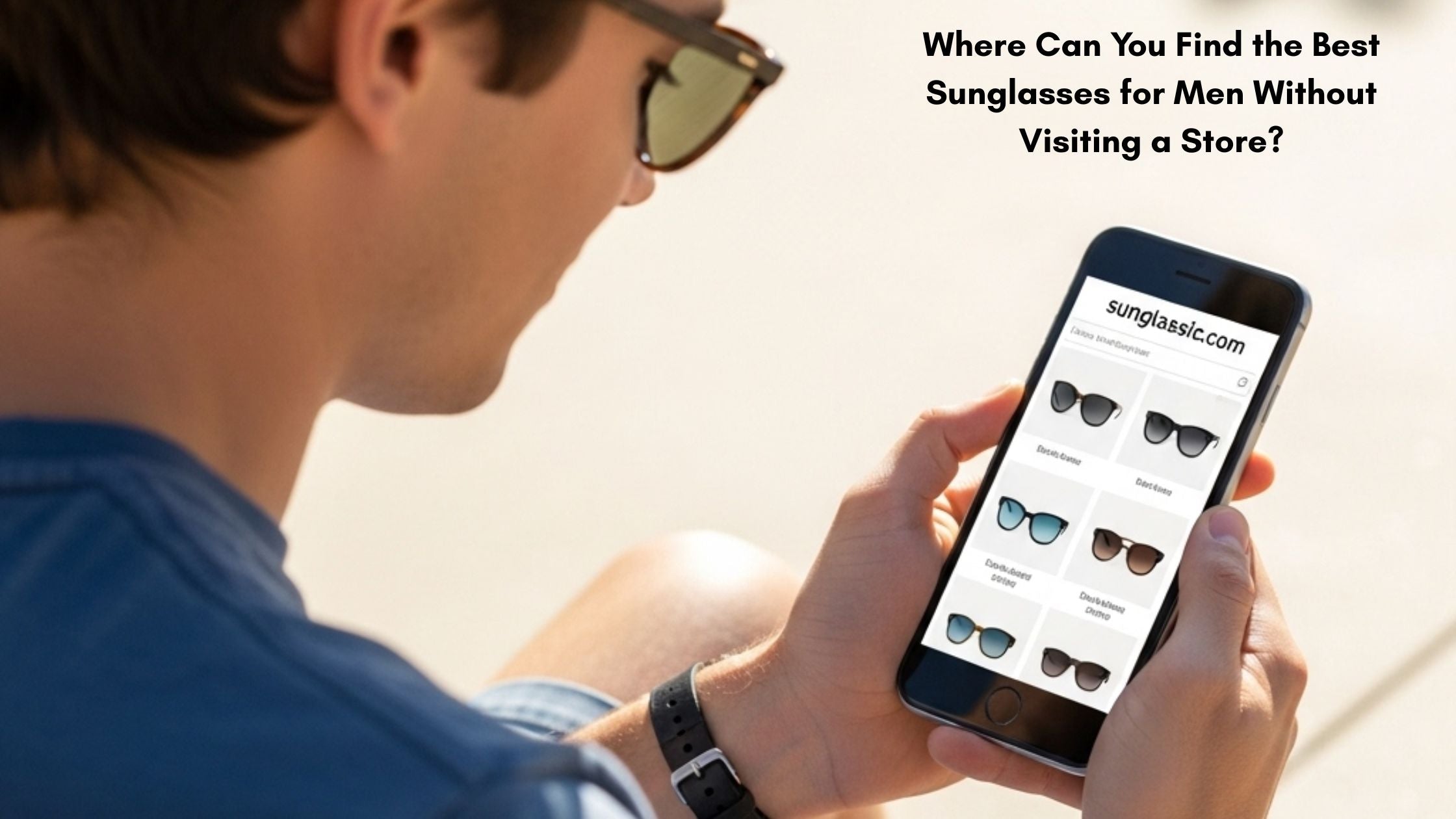 Where Can You Find the Best Sunglasses for Men Without Visiting a Store?