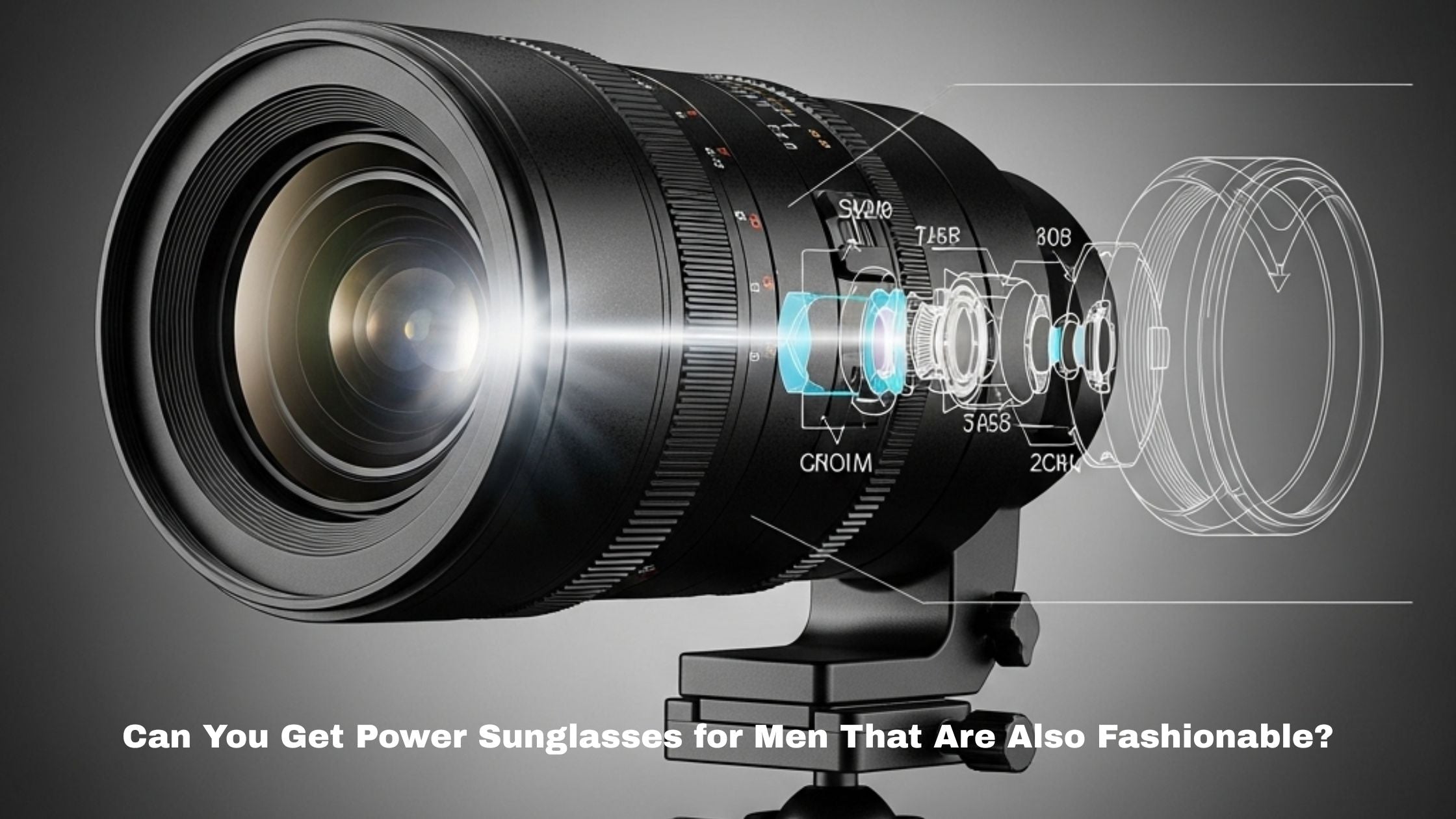 Can You Get Power Sunglasses for Men That Are Also Fashionable?