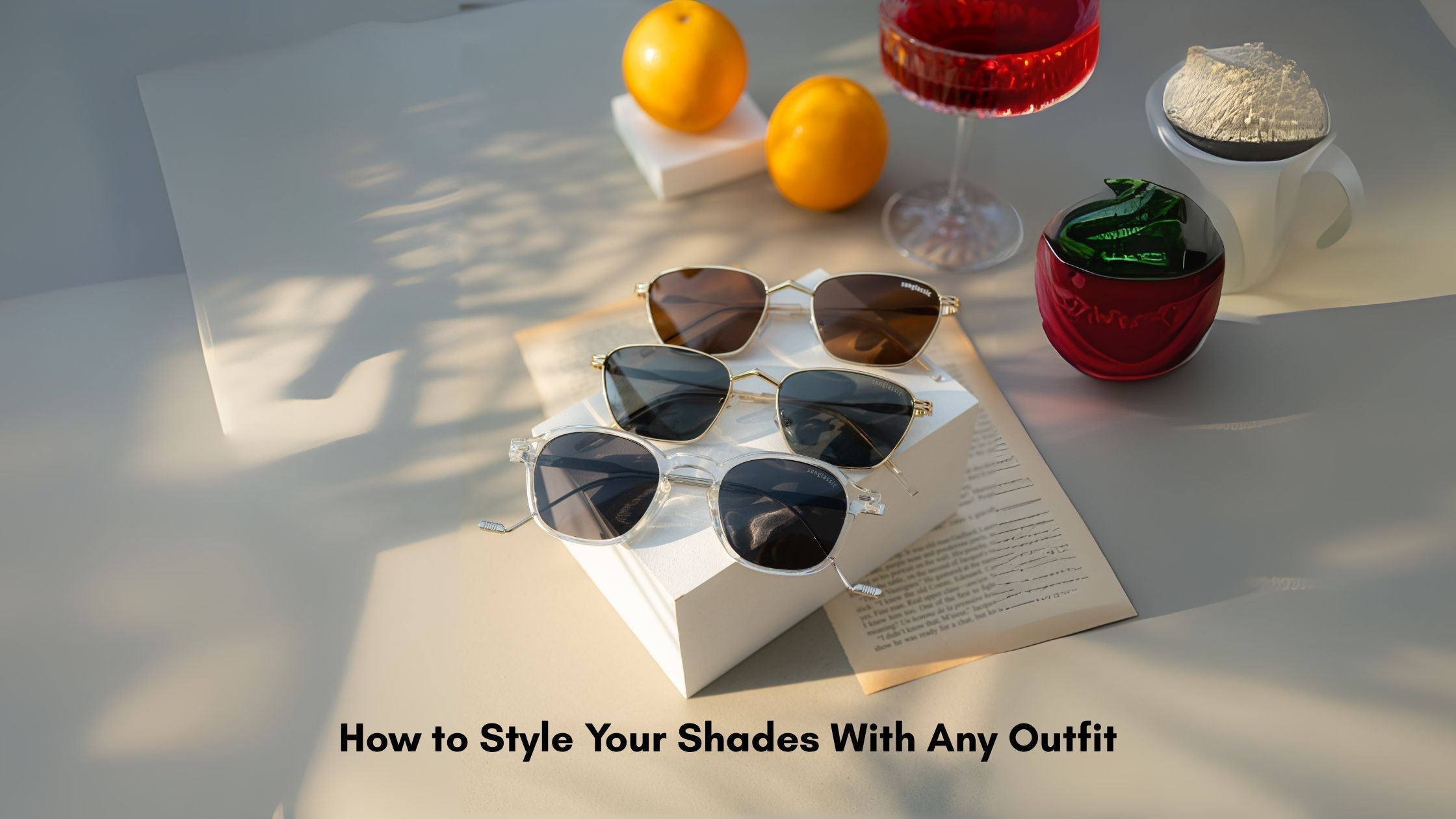 How to Style Your Shades With Any Outfit