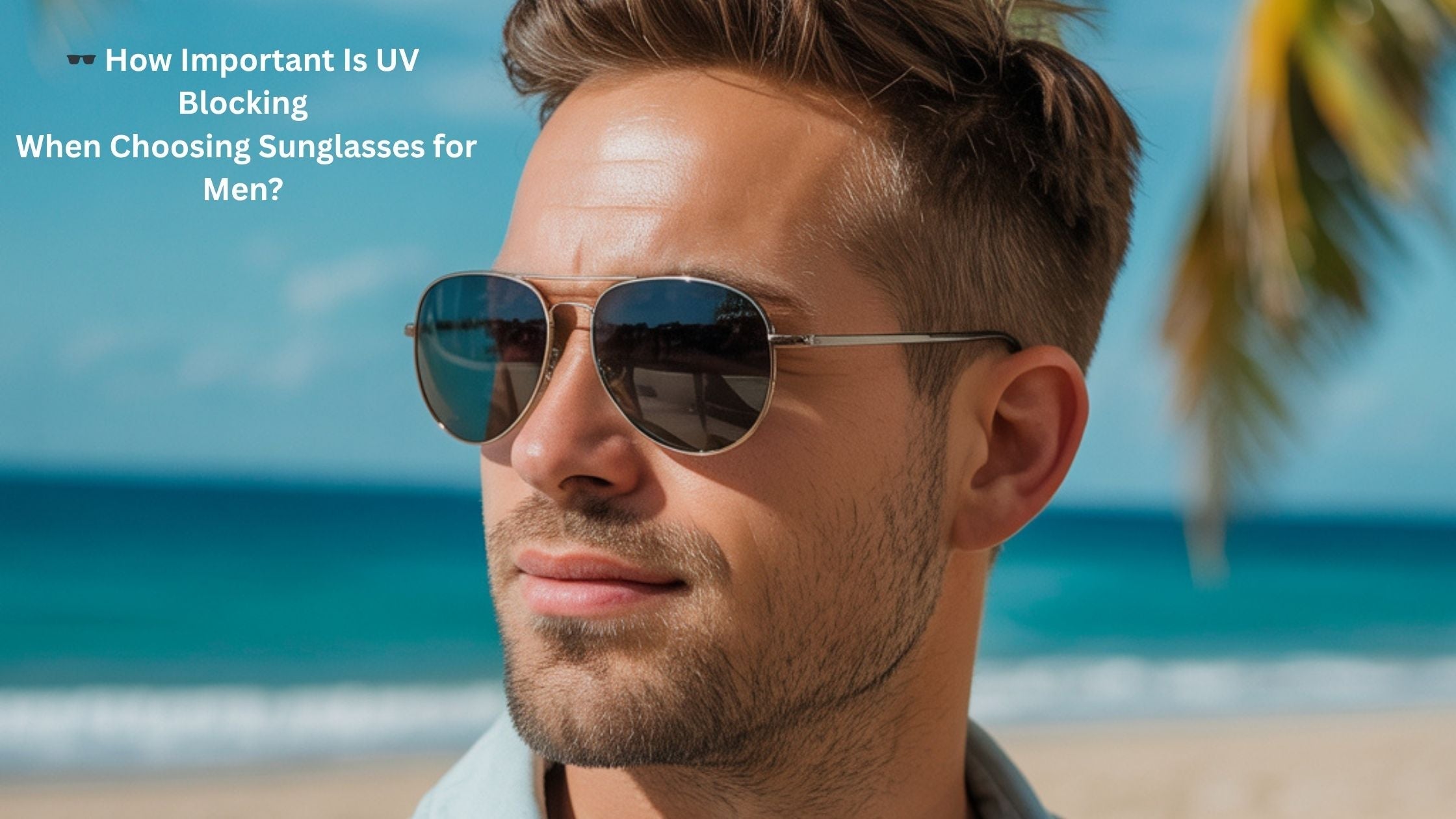 🕶️ How Important Is UV Blocking When Choosing Sunglasses for Men?