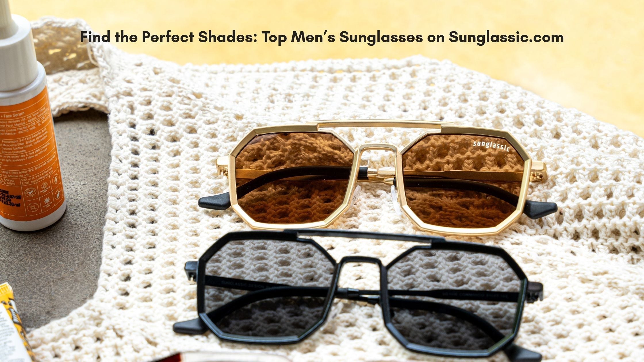 Find the Perfect Shades: Top Men’s Sunglasses on Sunglassic.com