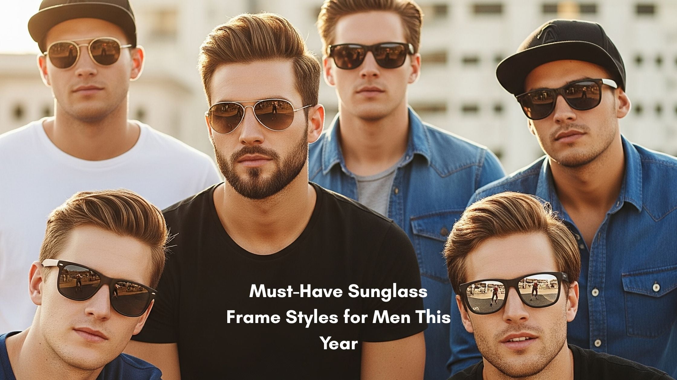 Must-Have Sunglass Frame Styles for Men This Year