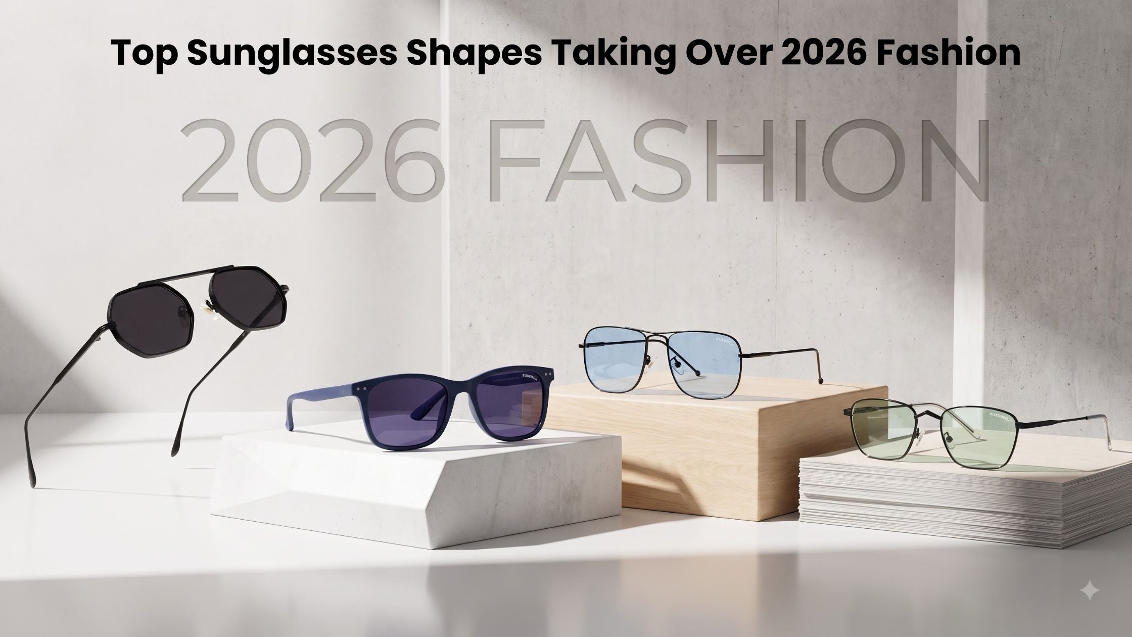 Top Sunglasses Shapes Taking Over 2026 Fashion