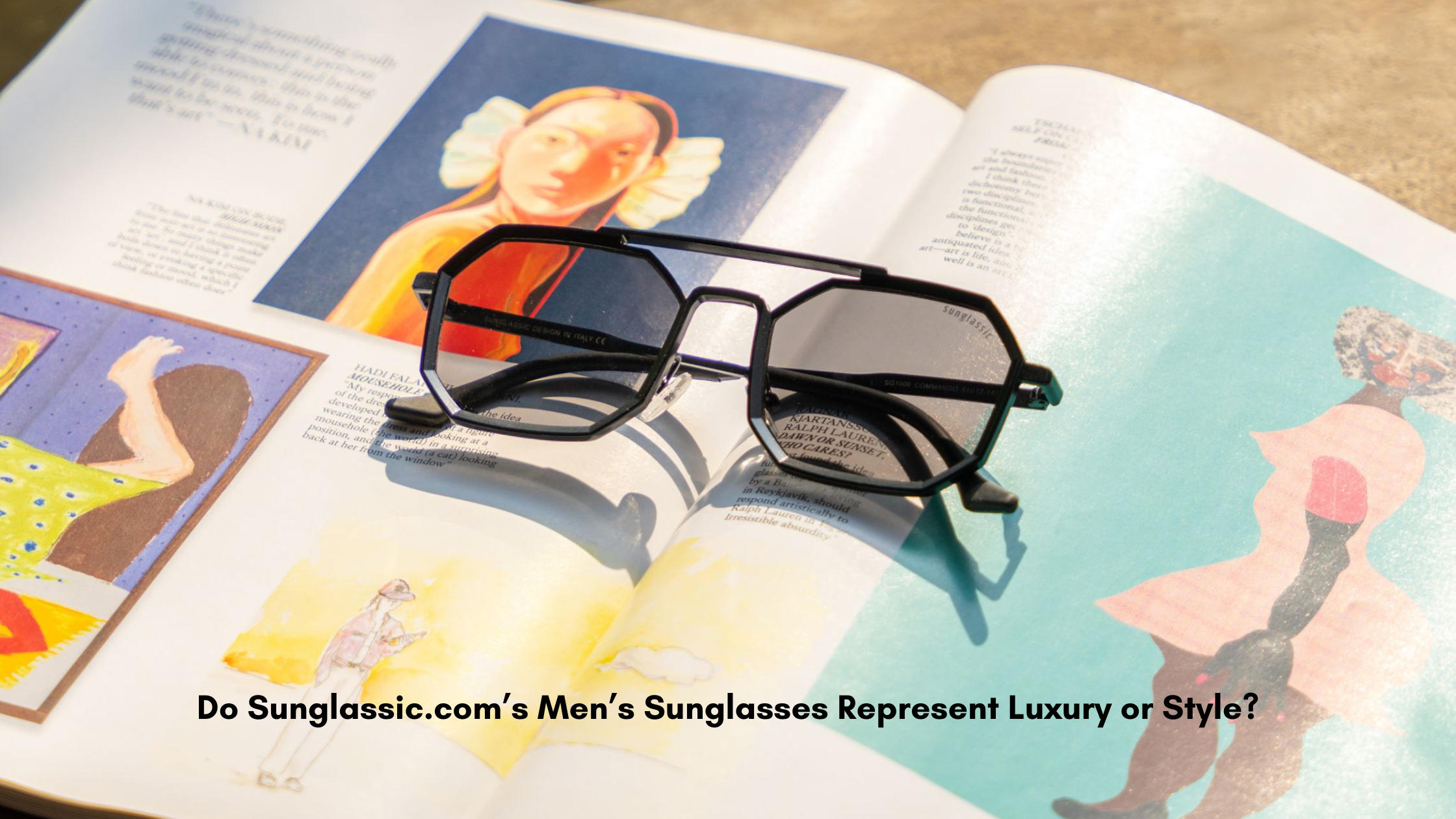 Do Sunglassic.com’s Men’s Sunglasses Represent Luxury or Style?