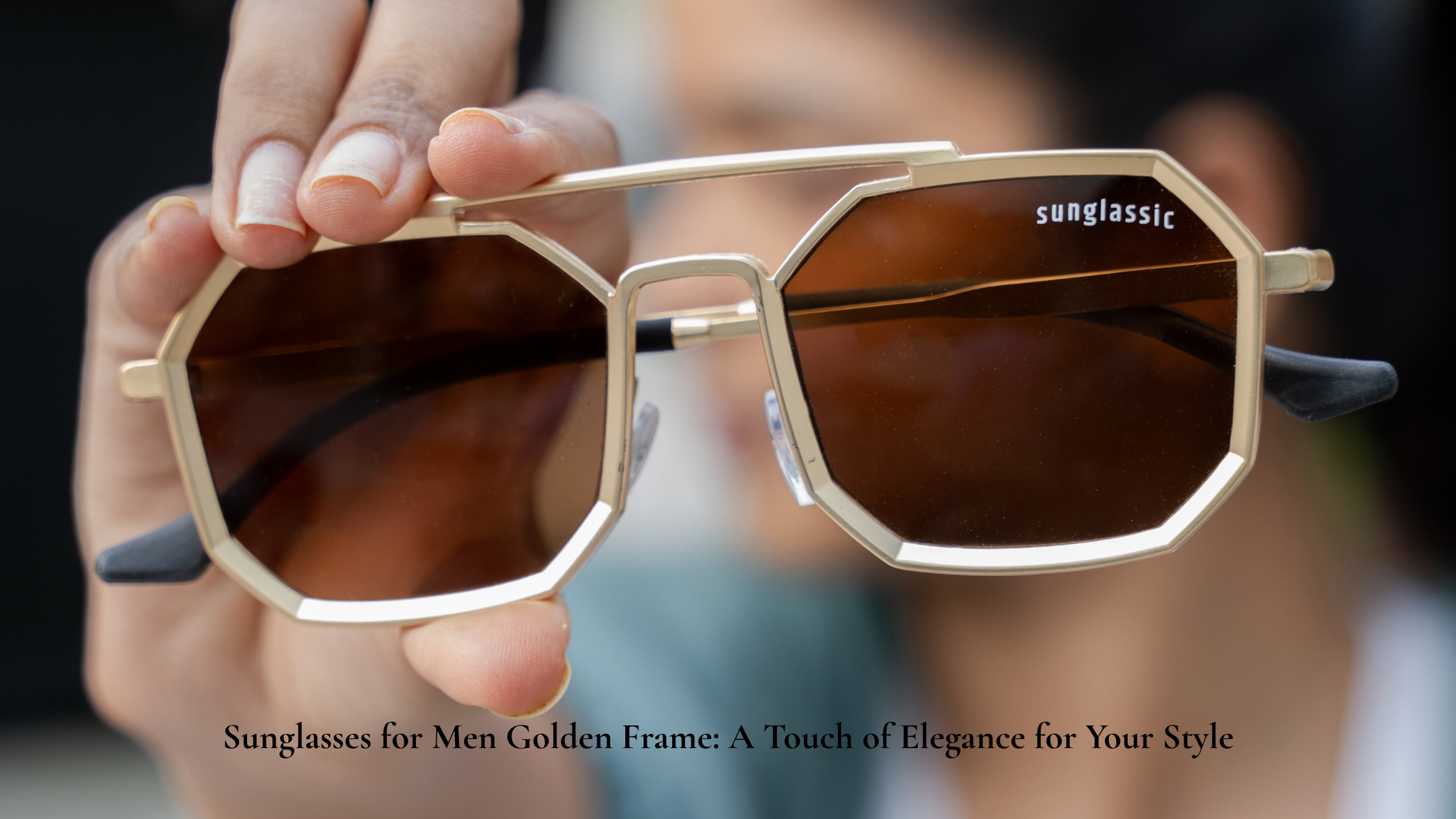 Sunglasses for Men Golden Frame: A Touch of Elegance for Your Style