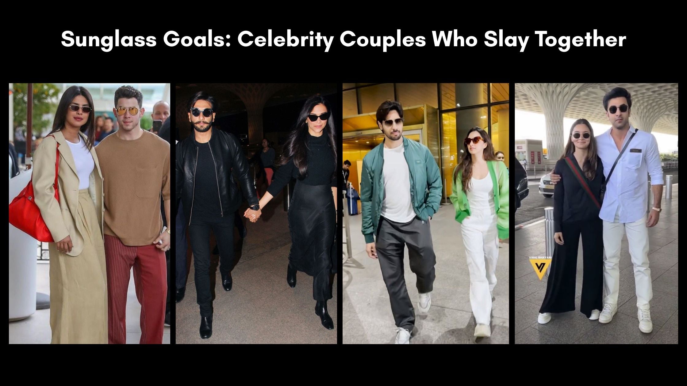 Sunglass Goals: Celebrity Couples Who Slay Together