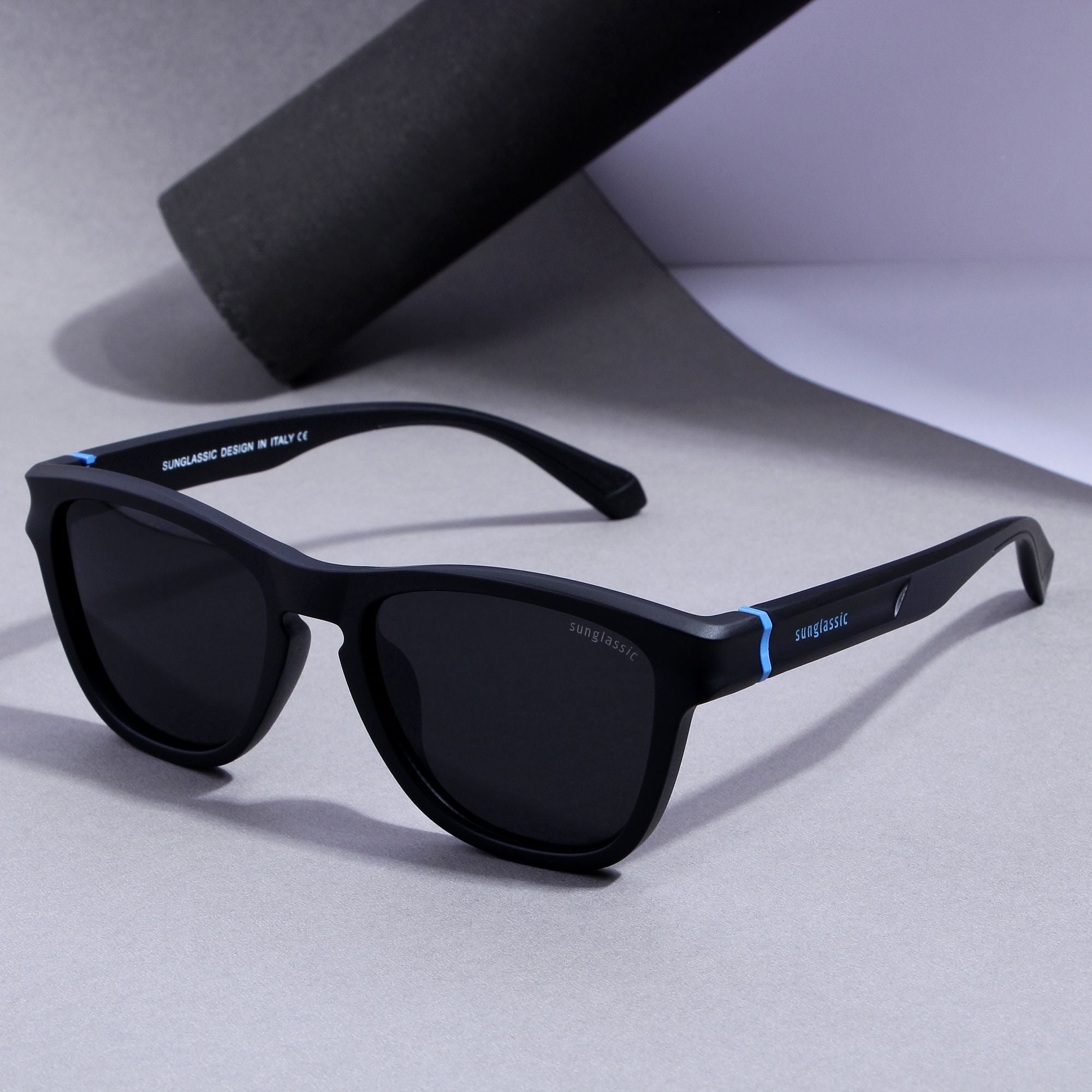 Black polaroid sunglasses online