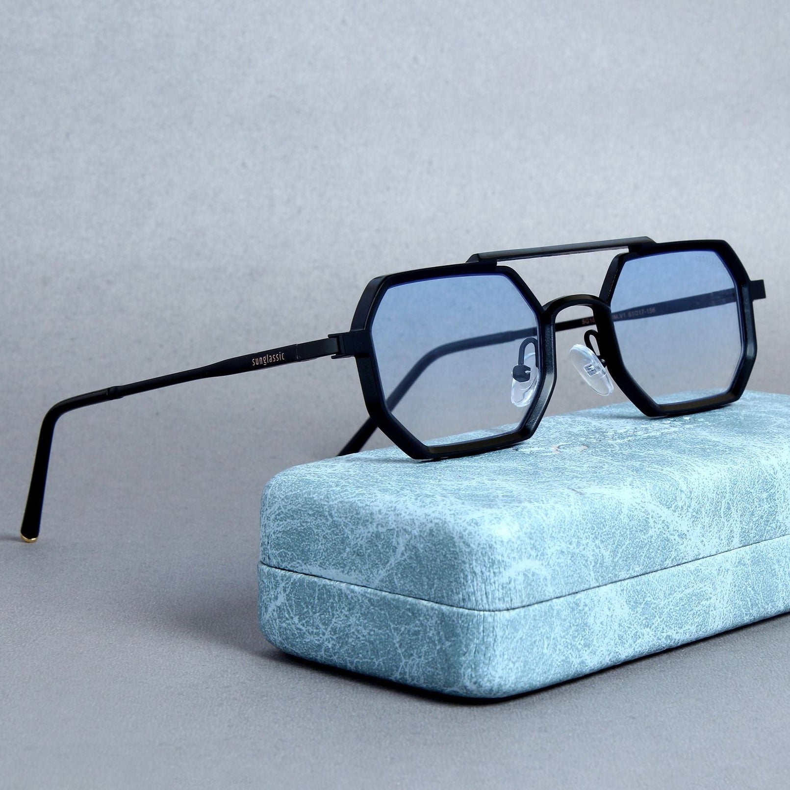 commando goggles Buy Commando V1 Rectangle Black Blue Gradient Sunglasses