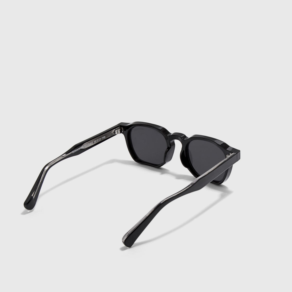 Hercules Full Black Square Sunglasses for Men & Women | UV400