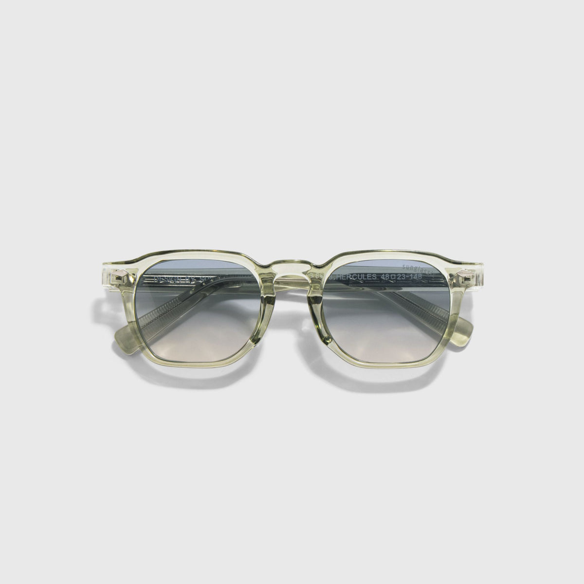 Hercules Green Peach Gradient Sunglasses for Men & Women | UV400