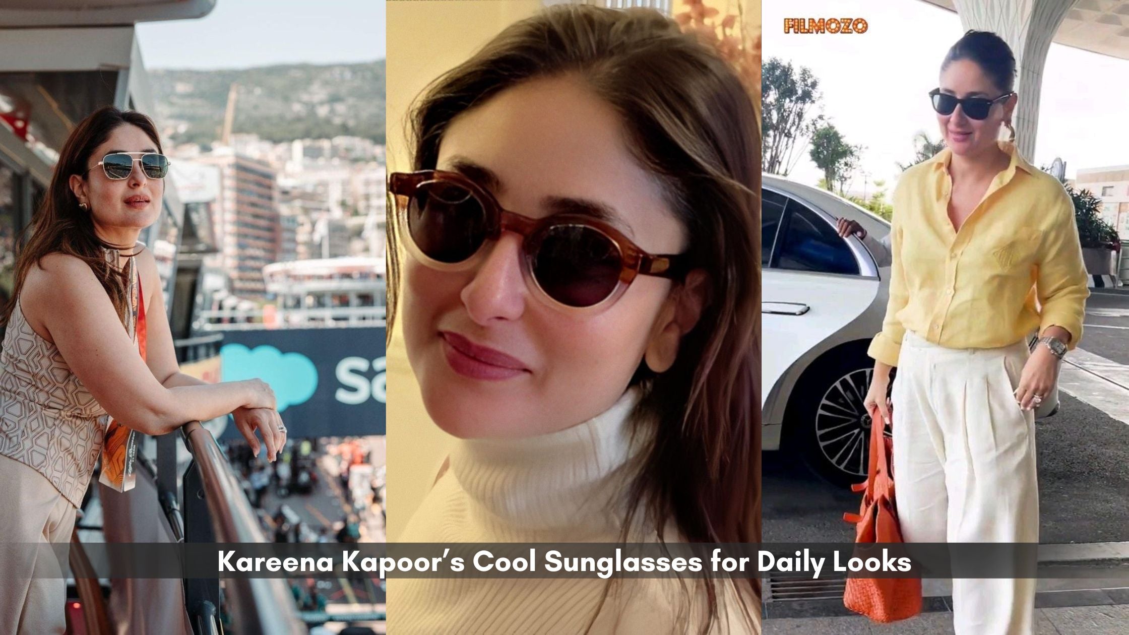 Kareena Kapoor’s Cool Sunglasses for Daily Looks