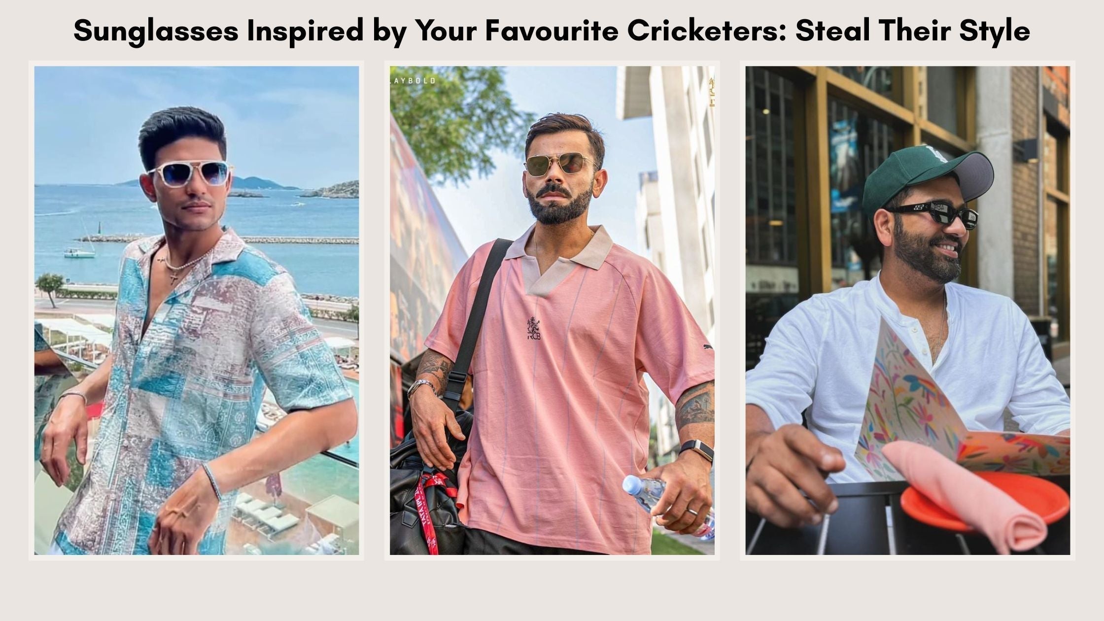 Sunglasses Inspired by Your Favourite Cricketers: Steal Their Style