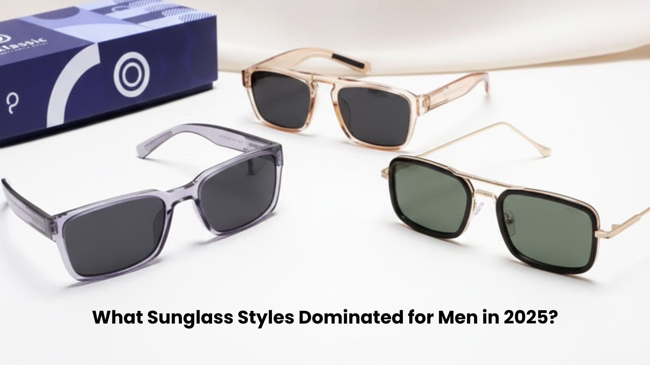 What Sunglass Styles Dominated for Men in 2025?