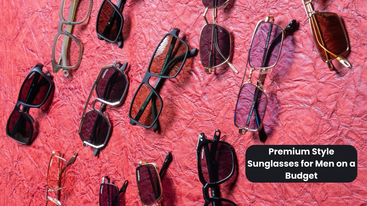 Premium Style Sunglasses for Men on a Budget