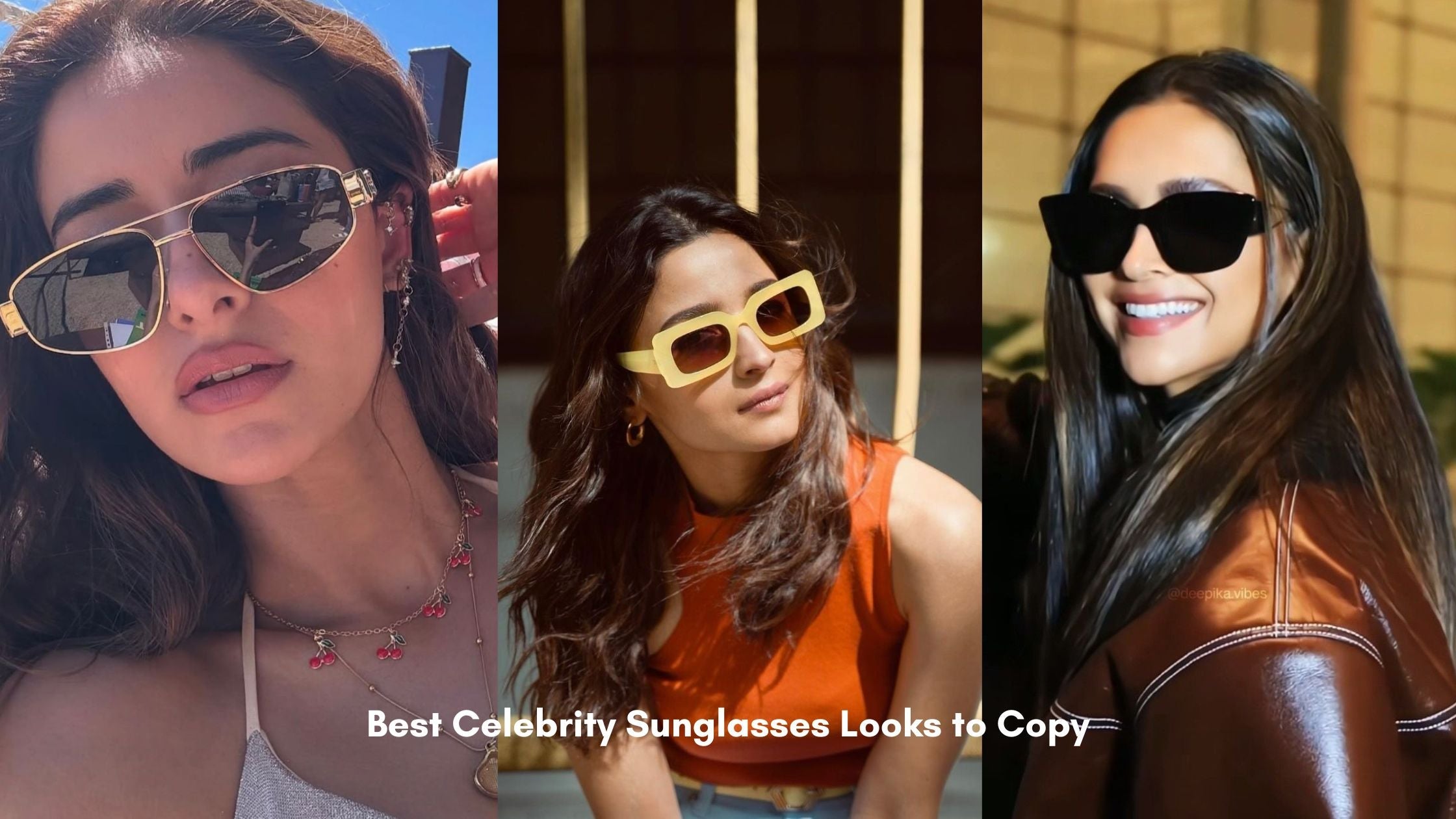Best Celebrity Sunglasses Looks to Copy