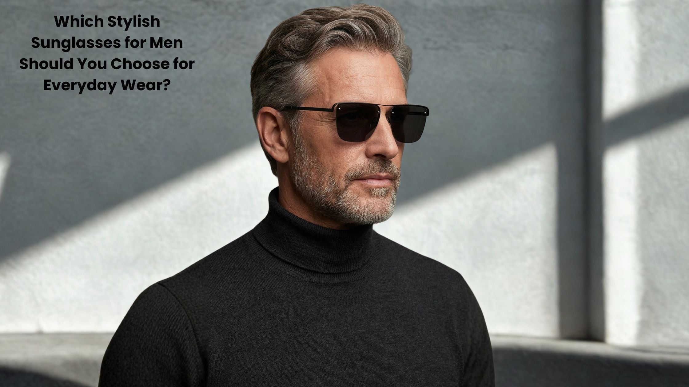 Which Stylish Sunglasses for Men Should You Choose for Everyday Wear?