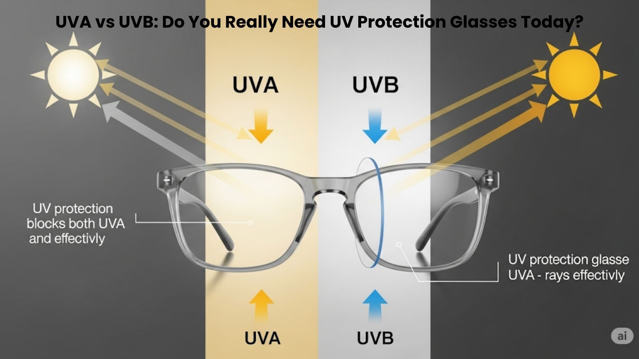 UVA vs UVB: Do You Really Need UV Protection Glasses Today?