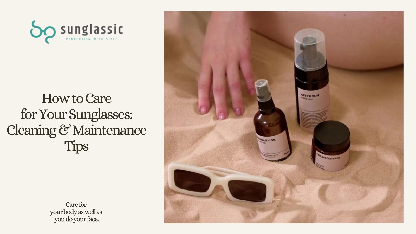 How to Care for Your Sunglasses: Cleaning & Maintenance Tips