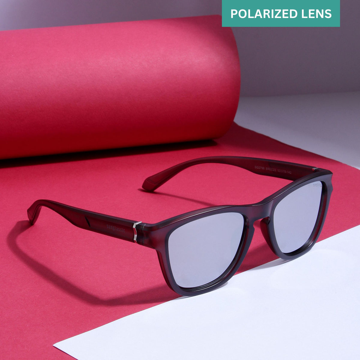 Polarized Flexible Lightweight Sports Sunglasses Bendable TR90 Plastic