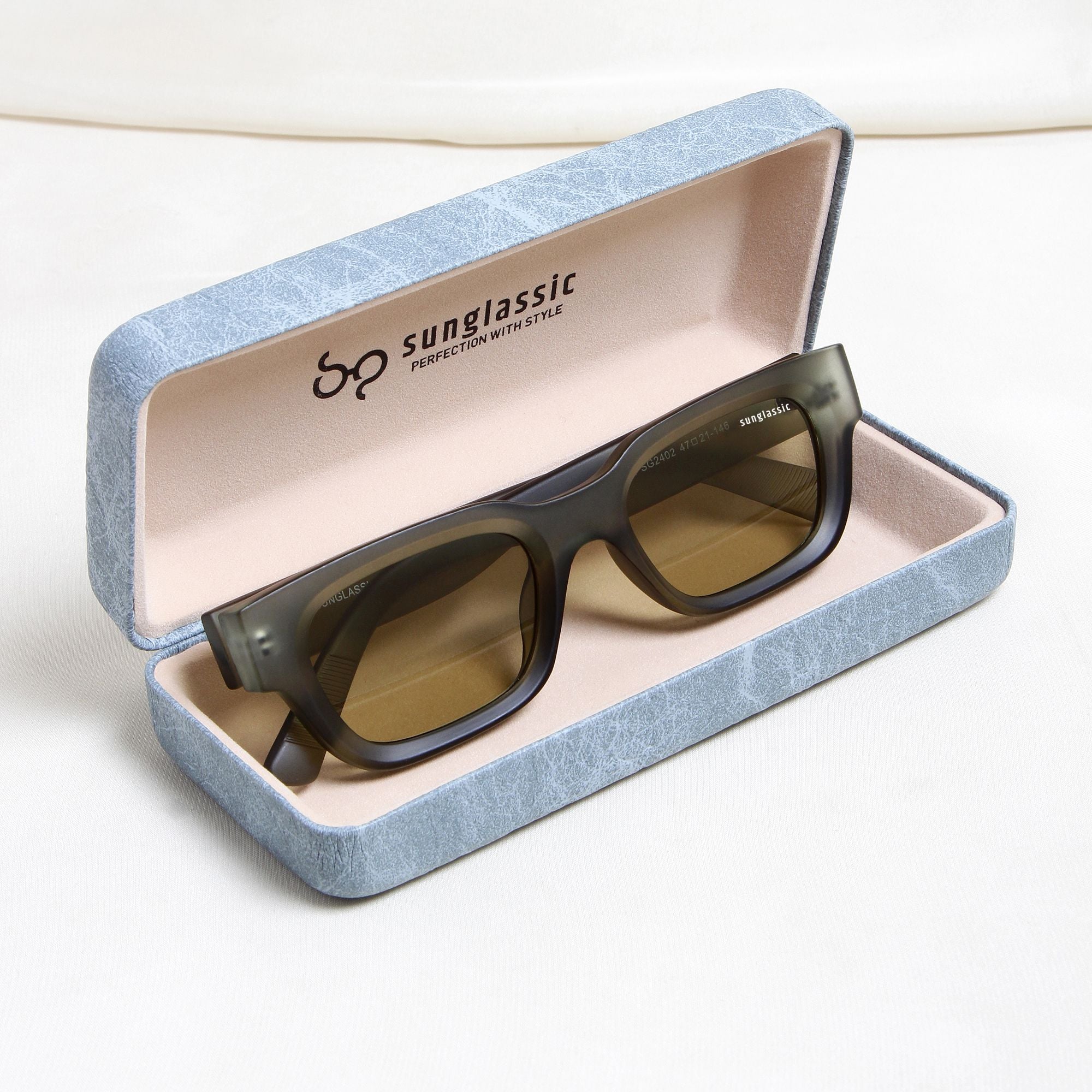 Milestone Green Square Sunglasses