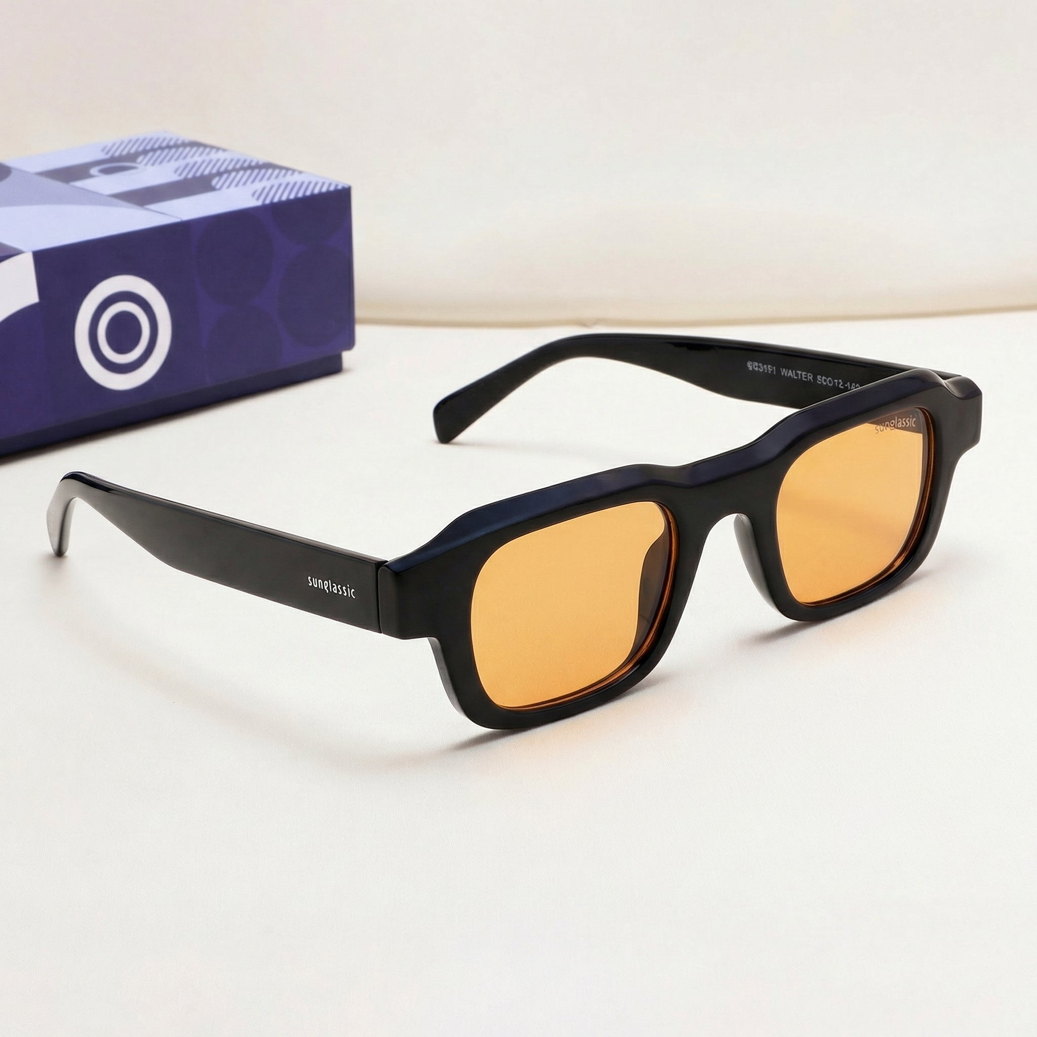 Walter Black Orage Square Sunglasses