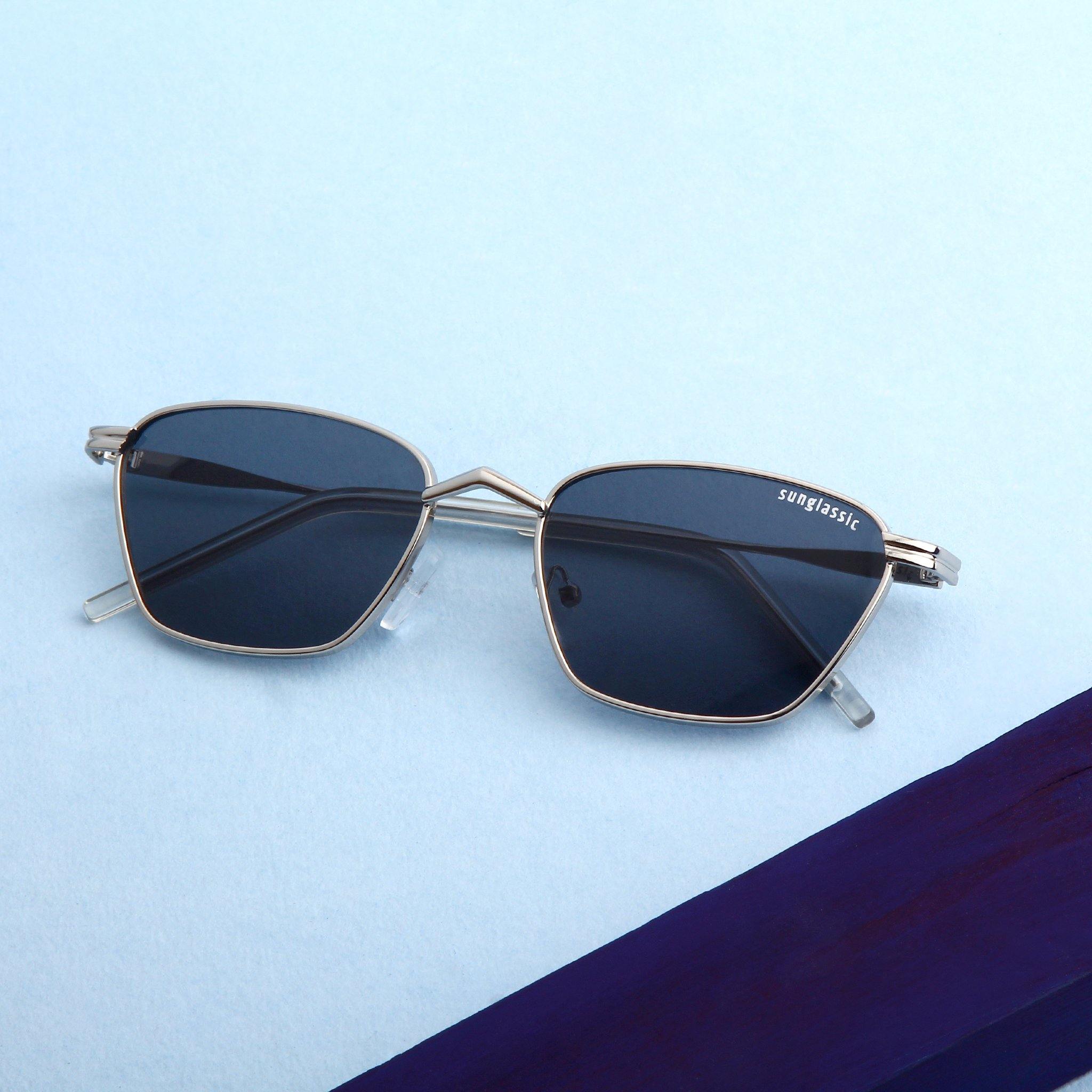 Unboxing the Andreas Silver Black Edition – Trapezoid Sunglasses by Sunglassic | Premium Reveal