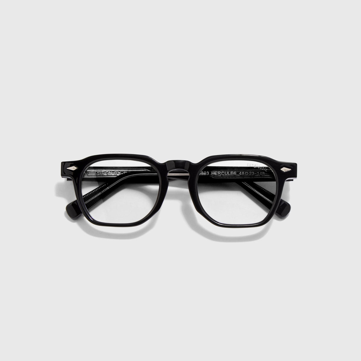 Hercules Black Clear Anti Blue Light Sunglasses for Men & Women
