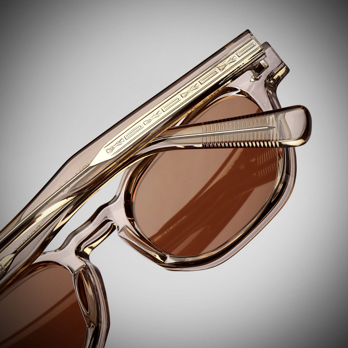 Hercules Brown Square Sunglasses for Men & Women | UV400