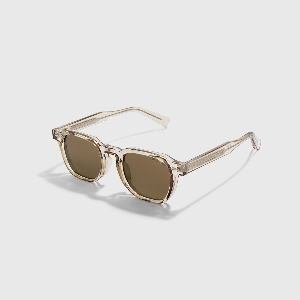 Hercules Brown Square Sunglasses for Men & Women | UV400