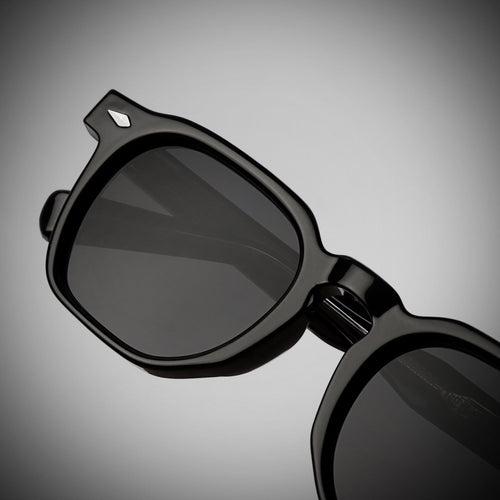 Hercules Full Black Square Sunglasses for Men & Women | UV400