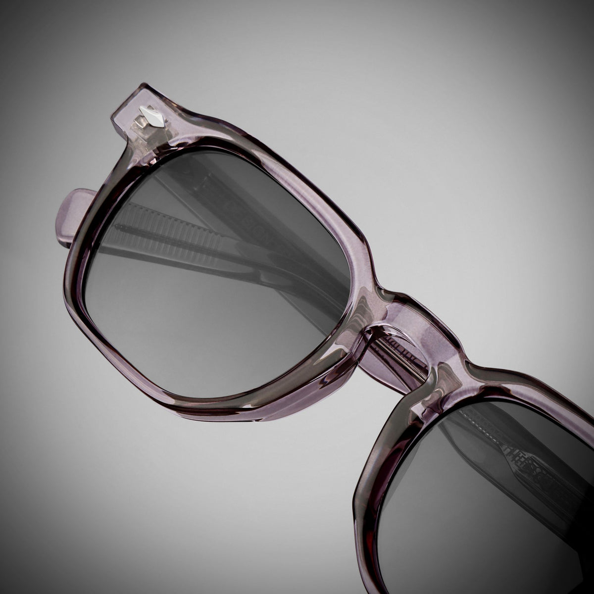 Hercules Grey Black Square Sunglasses for Men & Women | UV400