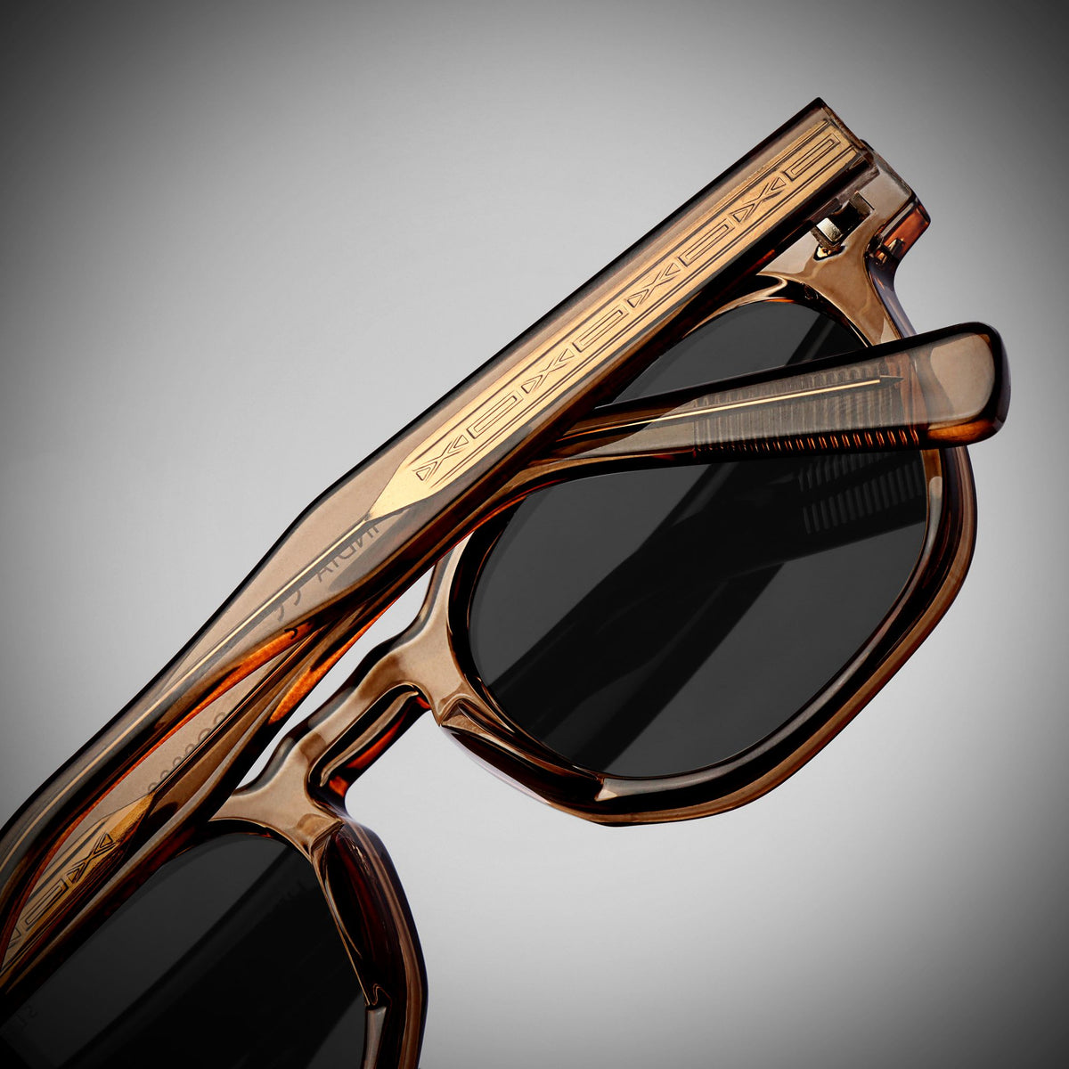 Hercules Olive Green Black Square Sunglasses for Men & Women | UV400