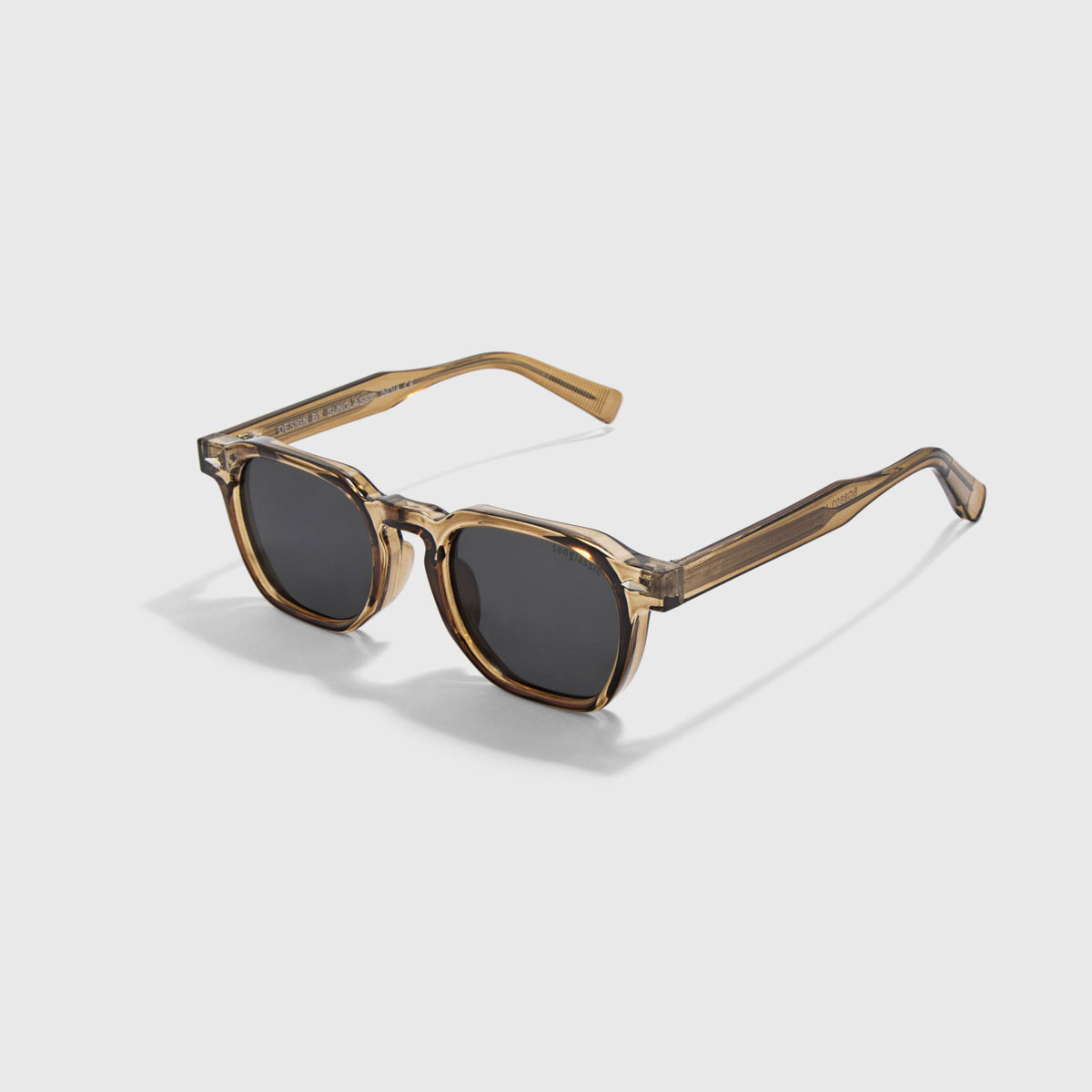 Hercules Olive Green Black Square Sunglasses for Men & Women | UV400