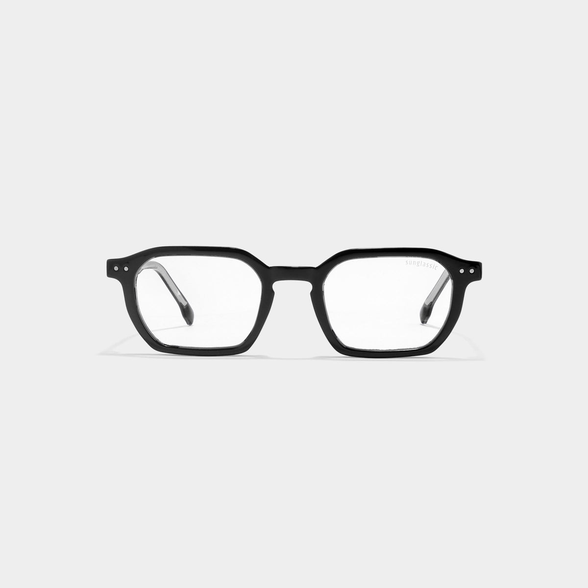 Roman Black Clear Anti Blue Light Sunglasses for Men & Women