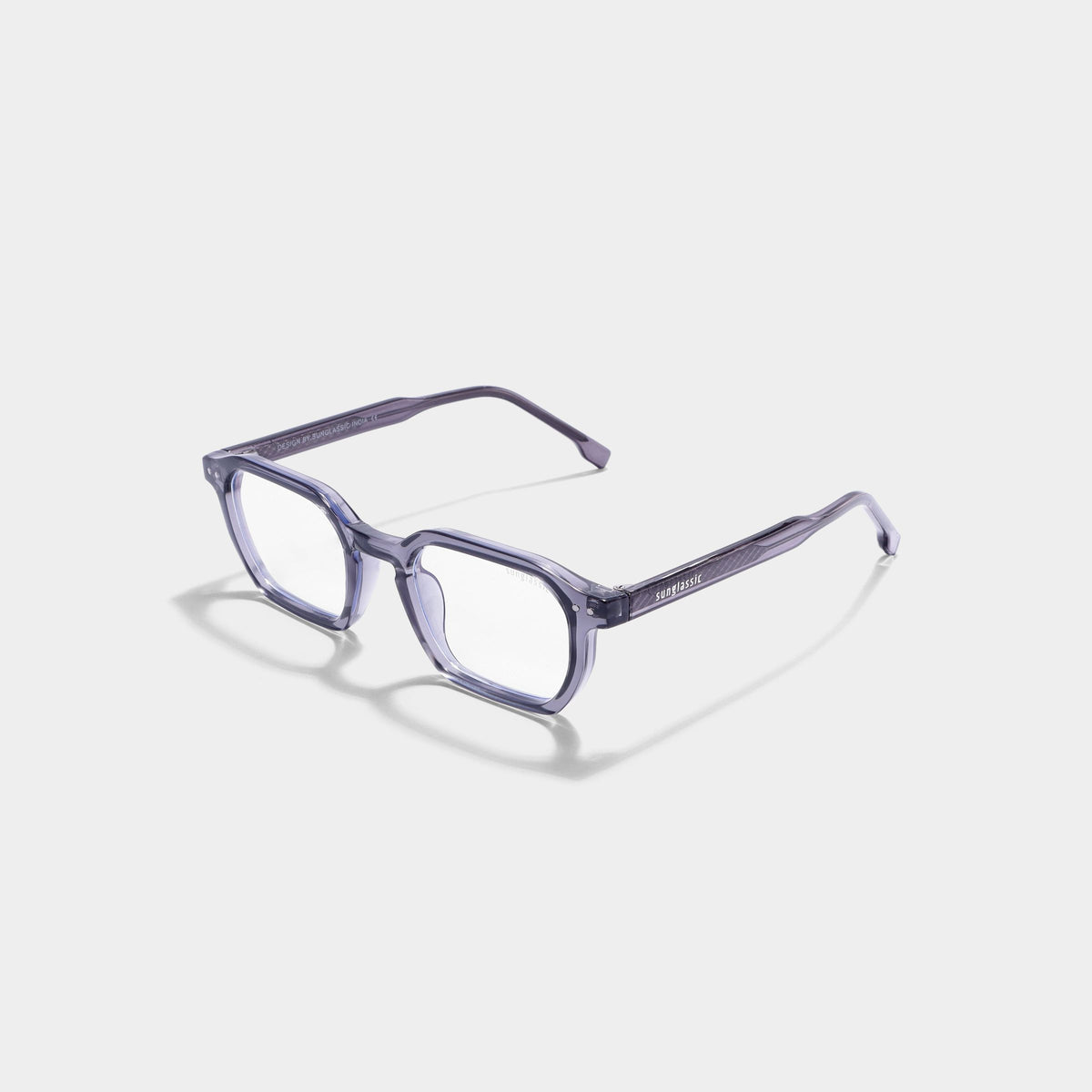 Roman Grey Clear Anti Blue Light Sunglasses