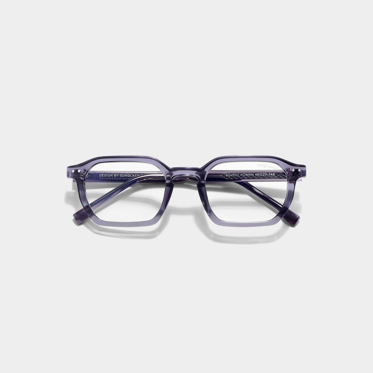 Roman Grey Clear Anti Blue Light Sunglasses