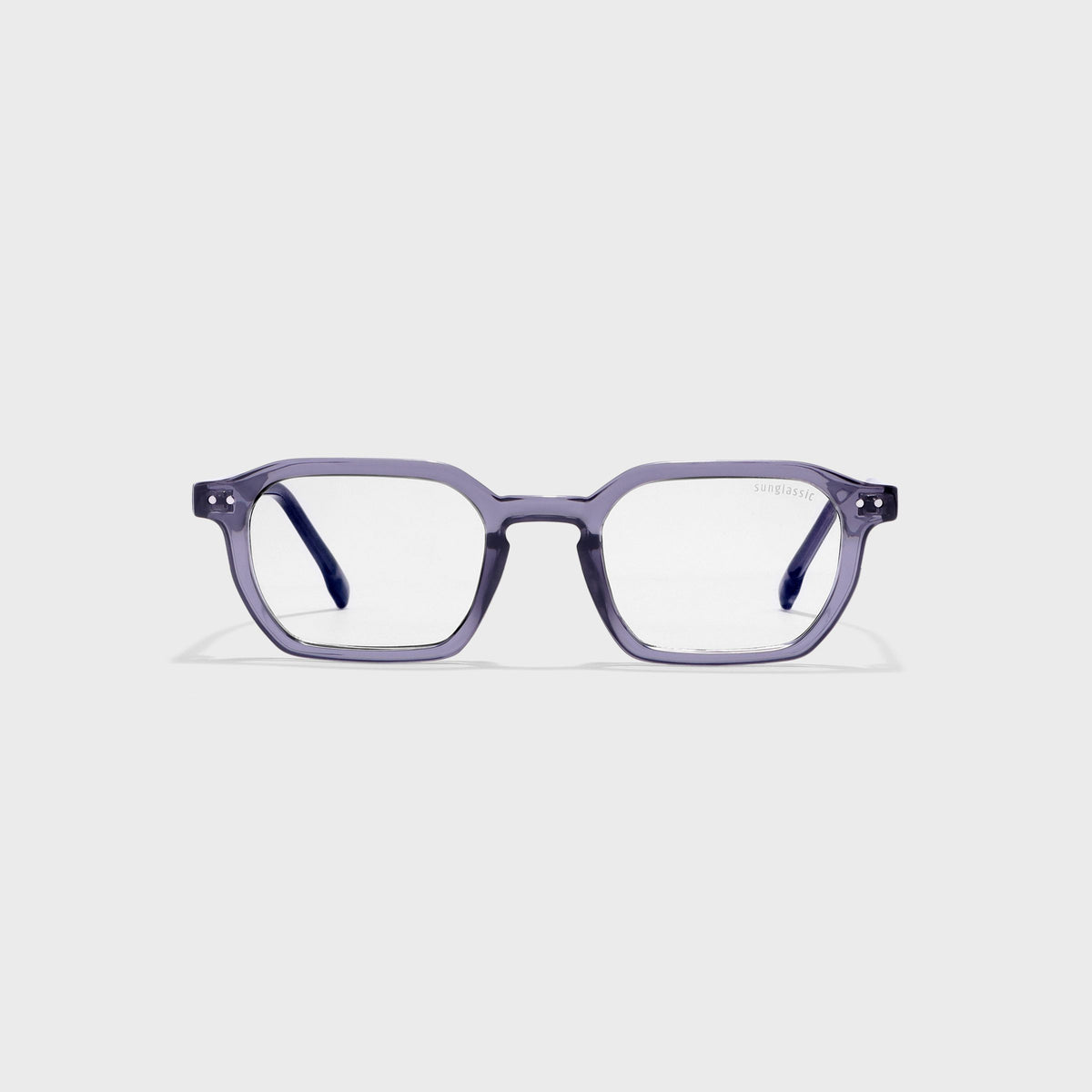 Roman Grey Clear Anti Blue Light Sunglasses