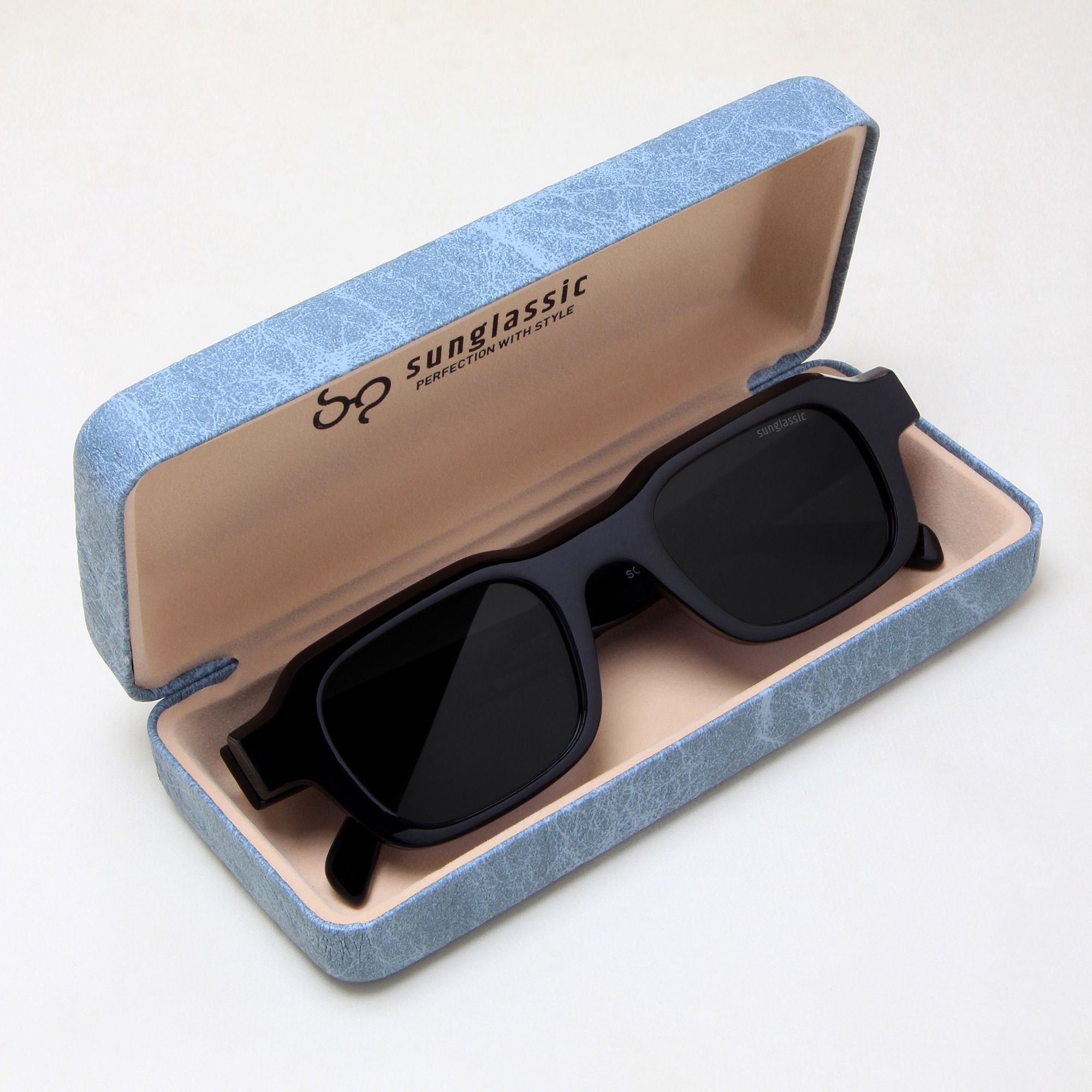 Walter Black Square Sunglasses