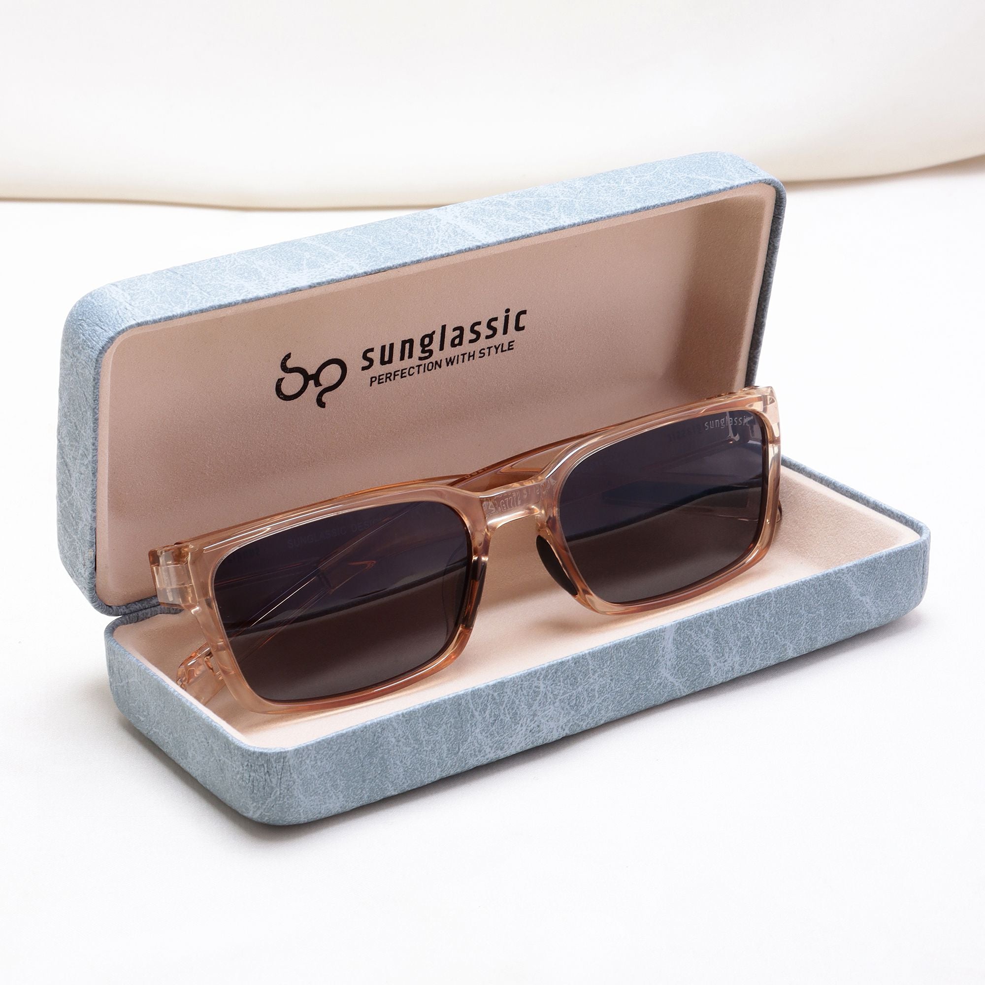 Sydney – Brown Black Rectangle Sunglasses | UV400 Polarized