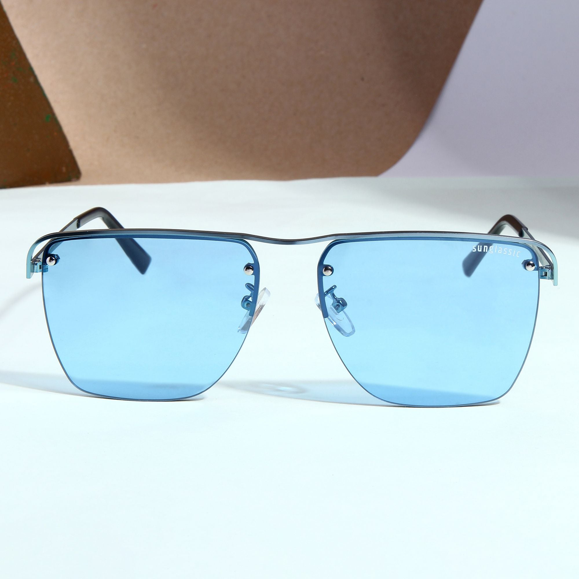 Aqua store blue sunglasses